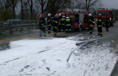 Pozorowana tragedia na moście w Garwolinie - Zdjęcie główne